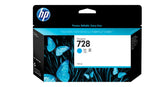 HP F9J67A 728 CYAN INK CART 130ML